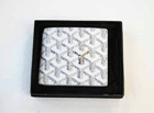 Goyard Wallet Mini in White
